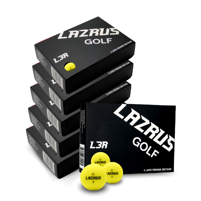 Lazrus Golf L3R Premium 3 Piece Urethane Golf Balls