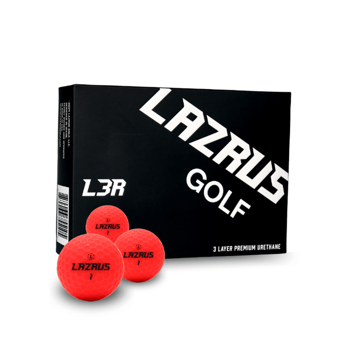 Lazrus Golf L3R Premium 3 Piece Urethane Golf Balls