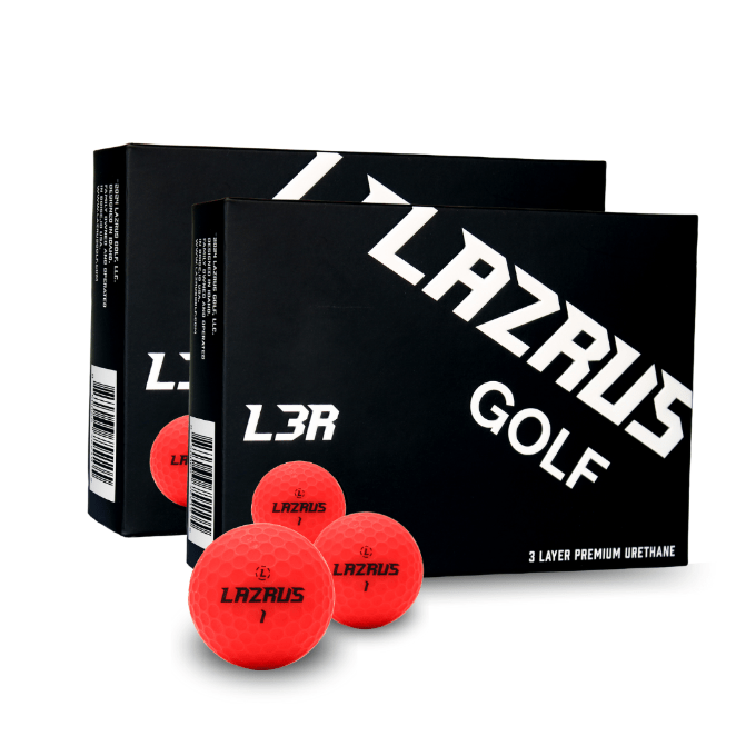 Lazrus Golf L3R Premium 3 Piece Urethane Golf Balls