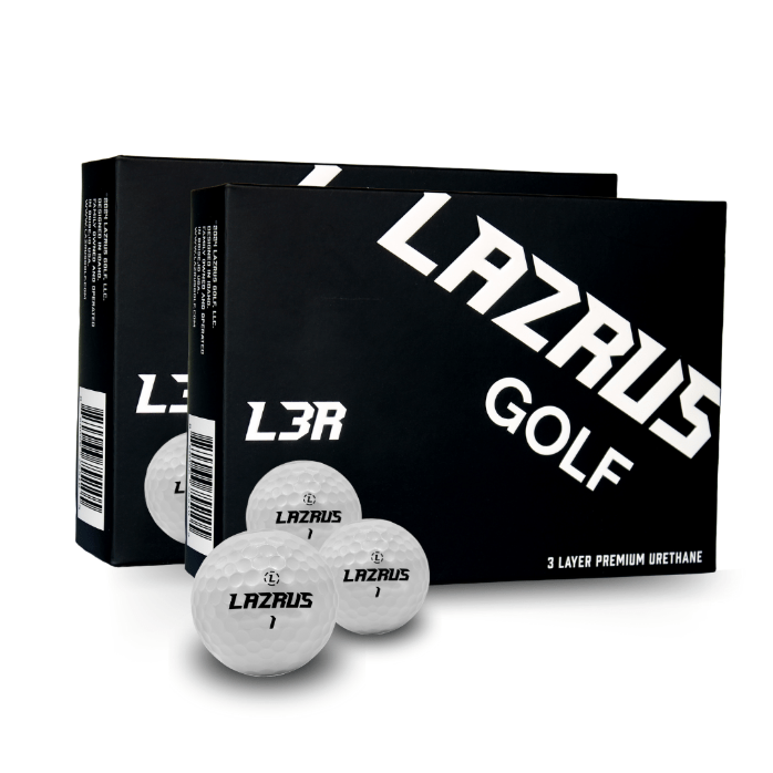 Lazrus Golf L3R Premium 3 Piece Urethane Golf Balls